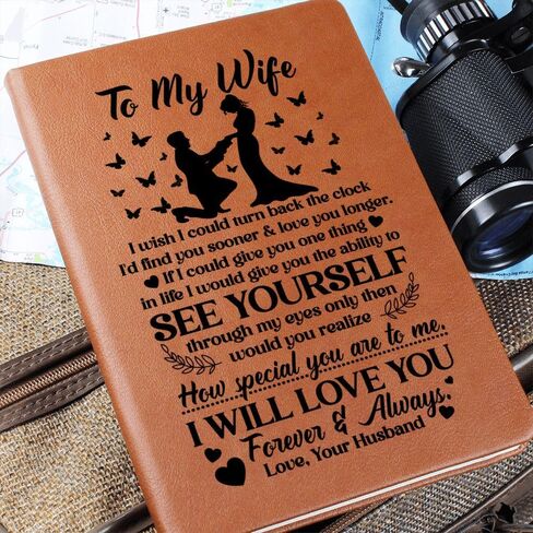 هدايا FG Family Gift Mall للزوجة رومانسية، أفكار هدايا عيد ميلاد الزوجة، لزوجتي أتمنى أن أحب الزوج، هدايا للزوجة، لزوجتي من الزوج in Kuwait