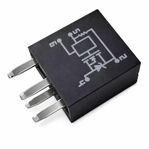 وحدة صمامات تتابع المصابيح الأمامية ذات 4 دبابيس متوافقة مع Chevy Trailblazer GMC، Buick، Saab 9-7x، Isuzu، Pontiac Grand Prix، Oldsmobile Bravada Replace# 15016745 13506836 601-218 RY560 in Kuwait