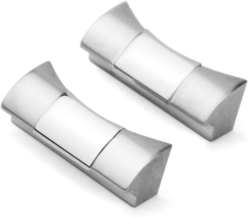 2PCS 19mm 20mm 21mm Curved Watch Band Endlinks for Rolex Submariner, GMT Master II, Yacht Master Daytona Air-King,Datejust ,Day-Date,Explorer No Gaps watch Strap curved end links Seamless Connection in Kuwait