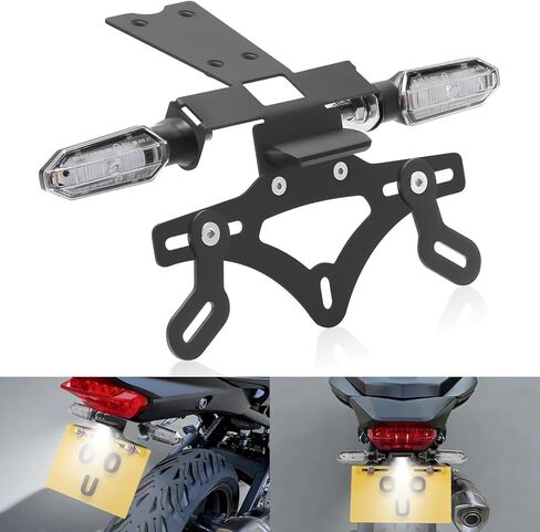 CB750 Fender Eliminator Kit Compatible with 2023-2025 CB750 & CB 750 Hornet Tail Tidy License Plate Bracket with Turn Signals Rear (Clear) in Kuwait
