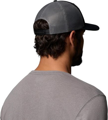 Columbia Unisex Mesh Snap Back - Low, Black Canadian Rockies, One Size in Saudi Arabia