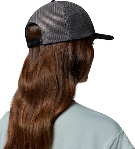 Columbia Unisex Mesh Snap Back - Low, Black Canadian Rockies, One Size in Saudi Arabia