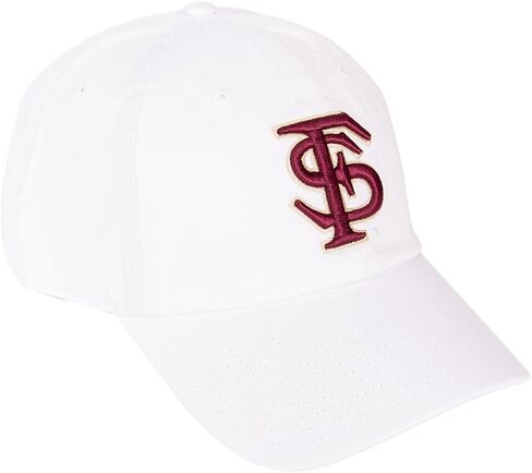 Desert Cactus Florida State University Baseball Hat Seminoles FSU Brimmed Embroirderd Hats Cap Adjustable Cloth Strap Adult (Style H1) Black in Saudi Arabia