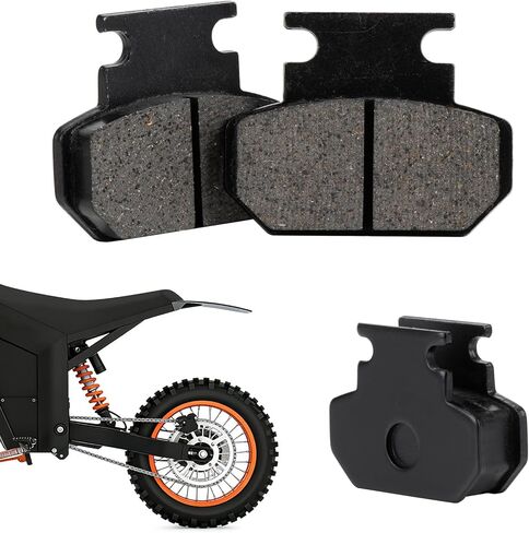 2PCS Electric Dirt Bike Rear Back Brake Pads for Tuttio Tutti Soleil 01 Electric Dirt Bike,Black Ebike Rear Back Brake Pads in Saudi Arabia