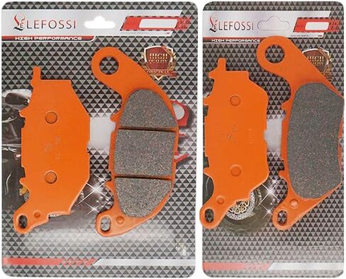 Front Rear Carbon Fiber Brake Pads Compatible with for Yamaha YZF-R3 YZFR3 YZF R3 2015-2024, MTN320 MTN 320 2015-2020, MT-03 MT03 2016-2020, X MAX 300 2018-2021 2022 2023 2024 FA662F FA663R in Saudi Arabia