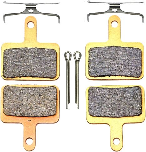 MC Brake Pads for Tektro Brakes Gemini Auriga Tune Orion Draco 2 Aries Mira Dorado Volans Vela Junior 282 HD-M 275 276 280 282 285 286 500 501 510 520 521 535 Copper Sintered Brakes CFA327 MC0702-A in Saudi Arabia
