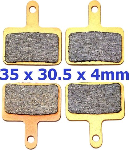 MC Brake Pads for Tektro Brakes Gemini Auriga Tune Orion Draco 2 Aries Mira Dorado Volans Vela Junior 282 HD-M 275 276 280 282 285 286 500 501 510 520 521 535 Copper Sintered Brakes CFA327 MC0702-A in Saudi Arabia