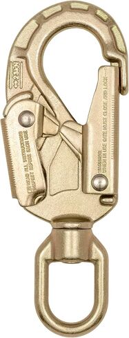 خطاف أمان فولاذي مُشكل بقوة 23 كيلو نيوتن مع بوابة مزدوجة الحركة - خطاف أمان للحماية من السقوط - معدات سلامة العمل - خطاف سناب للتسلق in Kuwait