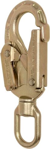 خطاف أمان فولاذي مُشكل بقوة 23 كيلو نيوتن مع بوابة مزدوجة الحركة - خطاف أمان للحماية من السقوط - معدات سلامة العمل - خطاف سناب للتسلق in Kuwait