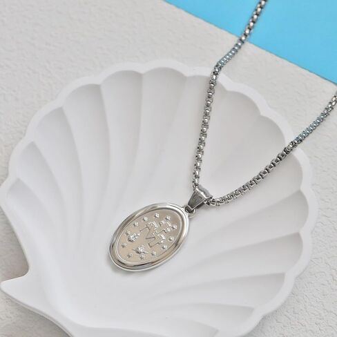 Rnivida Miraculous Medal Necklace for Men, Saint Benedict Michael Virgin Mary Medals Pendant Necklace in Saudi Arabia