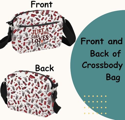 TSOTMO DR.P Merch DR.P Drinks Gift Soda Drinks Lovers Gift DR.P Beverage Crossbody Bag for DR.P Lovers (PPE cross2) in Saudi Arabia