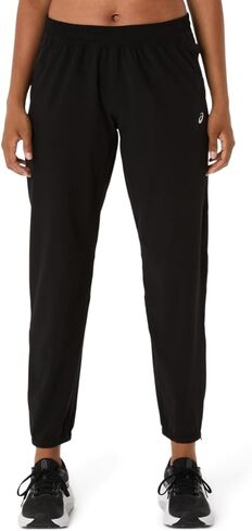 ASICS Women's Silver Woven Pant Running Apparel in Saudi Arabia