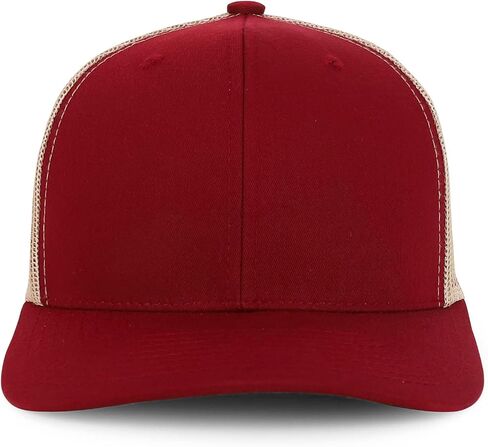 Trendy Apparel Shop Premium Structured 6 Panel Mesh Back Trucker Cap in Saudi Arabia