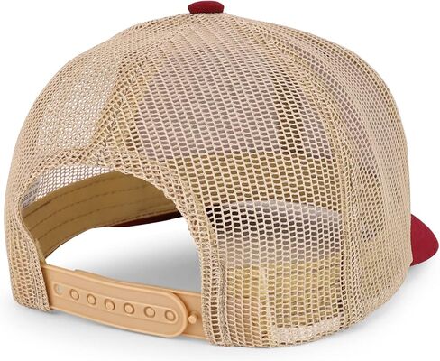 Trendy Apparel Shop Premium Structured 6 Panel Mesh Back Trucker Cap in Saudi Arabia
