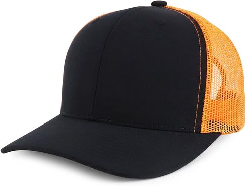 Trendy Apparel Shop Premium Structured 6 Panel Mesh Back Trucker Cap in Saudi Arabia