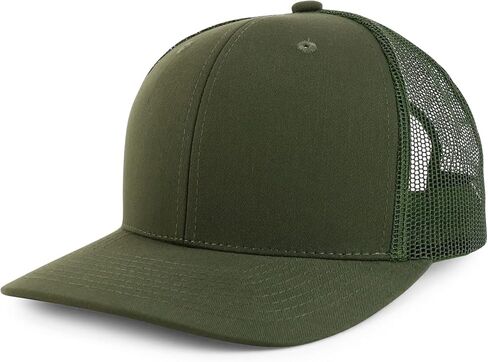 Trendy Apparel Shop Premium Structured 6 Panel Mesh Back Trucker Cap in Saudi Arabia