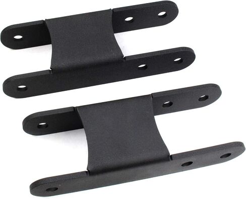 Wulf 1 "إلى 3" أمامي 2 "إلى 3" طقم رفع تسوية خلفي قابل للتعديل 2006 إلى 2010 متوافق مع طراز Hummer H3 4X4 Pro Comp العلامة التجارية الصدمات متضمنة in Kuwait