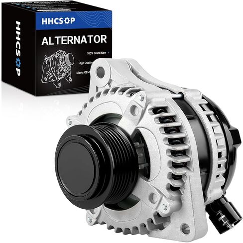 New Alternator High Output 130Amp Replacement for 2011 2012 2013 Honda Odyssey V6 3.5 3.5L, 2012 2013 2014 2015 Pilot 3.5 3.5L, 12-14 Ridgeline 3.5 3.5L, 11573N, 104210-1240, 31100-RV0-A01, 9764219-12 in Saudi Arabia