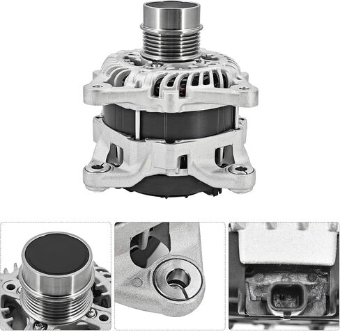 120A 12V 23100-5RA1B Alternator Compatible with Nissan Kicks 1.6L 2017-2020 A005TE0081ZX A5TE0081 A5TE0081ZX in Kuwait