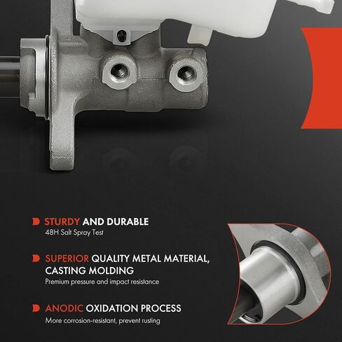 A-Premium Brake Master Cylinder with Reservoir and Sensor Compatible with Jeep and Chrysler Vehicles - KL Series Cherokee 2014-2018, 200 2015 in Saudi Arabia