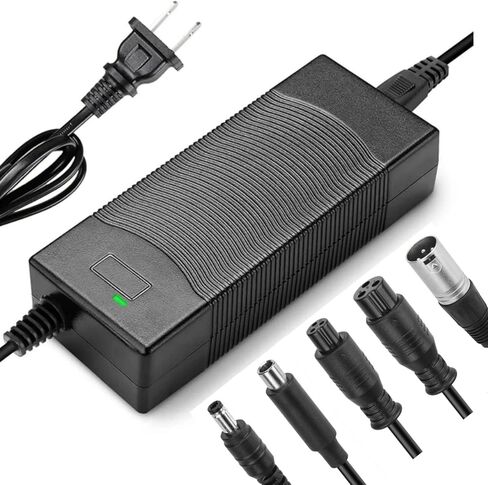 29.4V 2A Universal Charger 5 Plugs for 24V 25.2V 25.6V 25.9V Lithium LiFePO4 Battery Charger Replacement 29.4 Volt 1.5A 1A Power Supply Cord in Kuwait