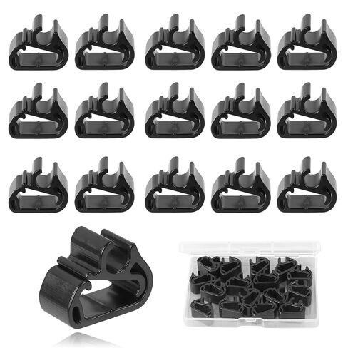 16 قطعة من مشابك الاحتفاظ بخرطوم غسيل ممسحة الزجاج الأمامي متوافقة مع طراز تيسلا 3 وY 2016-2025، مشابك خرطوم ممسحة، مجموعة استبدال مشابك أنابيب رش ذراع الممسحة in Kuwait