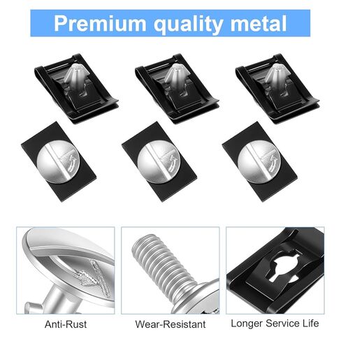 14PCS Lower Engine Cover Pin Screw, Splash Shield Bolts Clips Skid Plate Screws and Radiator Engine Access Cover Pins Car Fastener Clip Compatible with Civic, Accord, CRV, Acura in Saudi Arabia