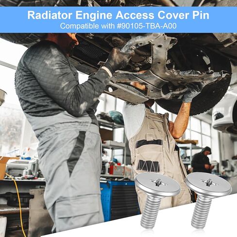 14PCS Lower Engine Cover Pin Screw, Splash Shield Bolts Clips Skid Plate Screws and Radiator Engine Access Cover Pins Car Fastener Clip Compatible with Civic, Accord, CRV, Acura in Saudi Arabia