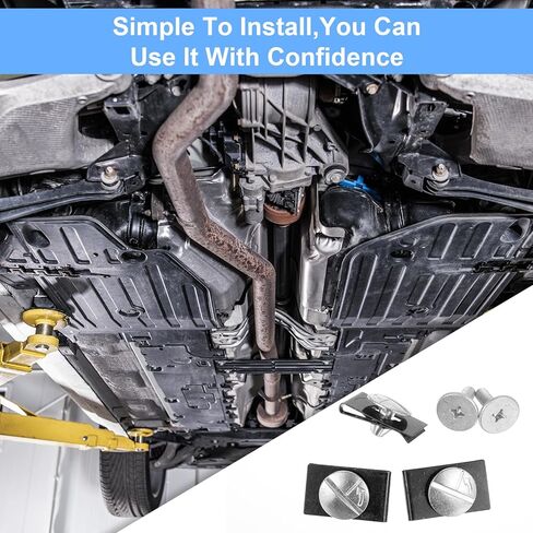 14PCS Lower Engine Cover Pin Screw, Splash Shield Bolts Clips Skid Plate Screws and Radiator Engine Access Cover Pins Car Fastener Clip Compatible with Civic, Accord, CRV, Acura in Saudi Arabia