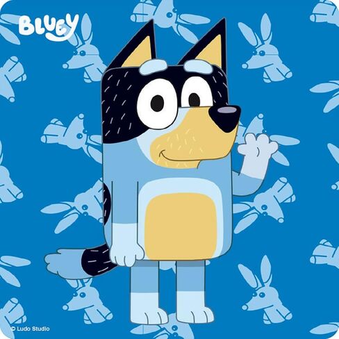 SmileMakers Bluey Stickers, 2.5 Inches, 100 Count, Multicolor in Saudi Arabia