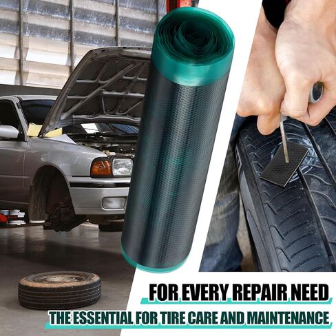 BBTO 1 kg Roll All Purpose Cushion Gum Raw Rubber Tire Repair for Tire Retreading, 10 Wide, 2 mm Thick, Hand Tool for Car Truck Bus Tractor Agricultural Vehicles Puncture Repair in Saudi Arabia