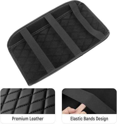 ZZEQYG Center Console Armrest Cover for Ford Mustang 2005-2009 Accessories Leather Car Armrest Cover Cushion Console Armrest Protective Cover in Kuwait