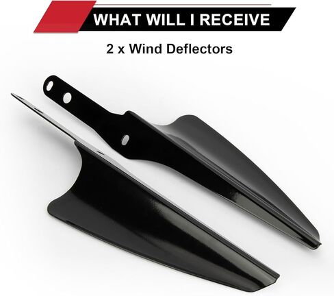 PSLER Motorcycle Front Fork Mount Wind Deflectors Windshield Accessories Fit for Touring Street Glide Electra Glide Road King CVO FLHR FLHRC FLHRS FLHT FLHX 1995-2023 in Saudi Arabia