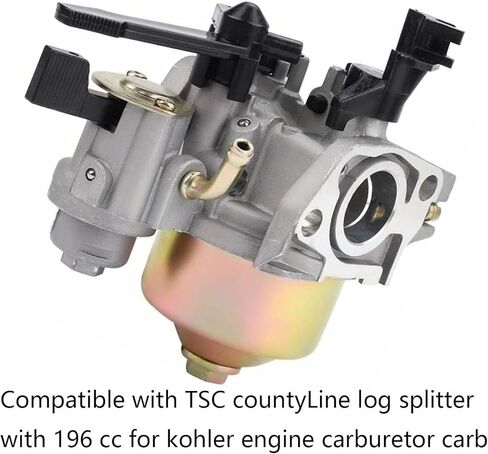 Compatible with Carburetor Carb for TSC CountyLine Log Splitter with 196CC Kohler Engine Carb,Fits for Dewalt DW2900 Generator in Kuwait