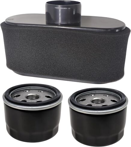 49065-0721 Oil Filter and 11013-0752 Air Filter Cleaner 11013-0726 Fit for Kawasaki FR730V FX730V FR691V FS691V FR600V FX691V FS651V FR651V FX600V Engines Fuel Filter Kit Replace 49065-7007 in Saudi Arabia