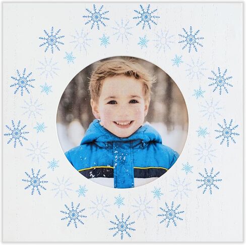 إطار صورة Let It Snow Winter مقاس 5x7، إطار صورة من الخشب البني لعيد الميلاد مع رقاقات الثلج رجل الثلج يحمل صورًا مقاس 4x6 مع حصيرة أو سطح الطاولة أو شاشة عرض عمودية على الحائط in Saudi Arabia