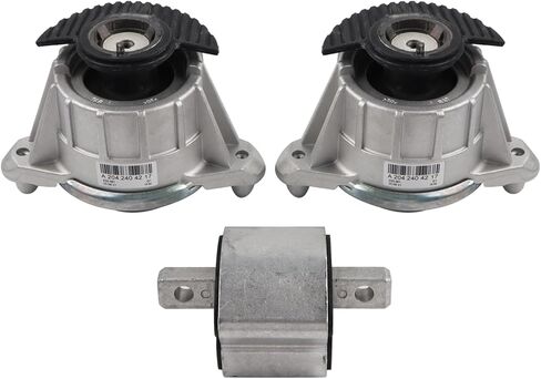 3PCS Engine Motor Mount and Automatic Transmission Mount Set Compatible with Mercedes-Benz 2008-2011 C300,2008-2015 C350,2010-2016 E350,2014-2017 E400,V6 3.0L 3.5L RWD A4017, A4095 in Saudi Arabia