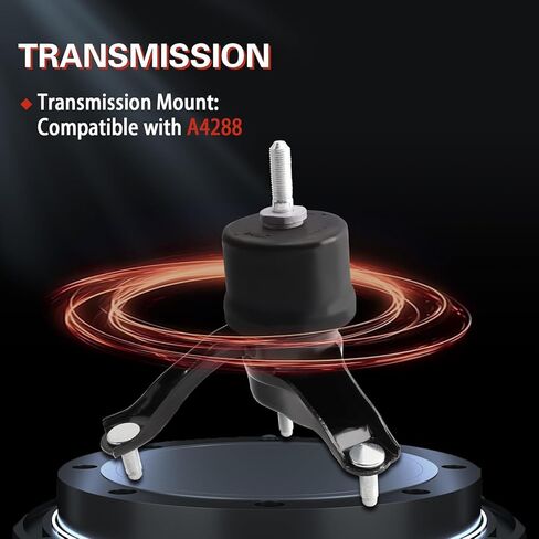 4Pcs Replace# A4259, A4288, A42017HY, A62036HY Engine Motor and Transmission Mount Set Compatible with 2008 2009 2010 2011 2012 Avalon 3.5L V6 & 2007-2017 Camry 3.5L V6 in Kuwait