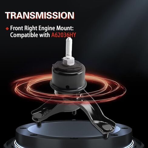 4Pcs Replace# A4259, A4288, A42017HY, A62036HY Engine Motor and Transmission Mount Set Compatible with 2008 2009 2010 2011 2012 Avalon 3.5L V6 & 2007-2017 Camry 3.5L V6 in Kuwait