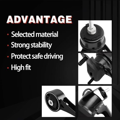 4Pcs Replace# A4259, A4288, A42017HY, A62036HY Engine Motor and Transmission Mount Set Compatible with 2008 2009 2010 2011 2012 Avalon 3.5L V6 & 2007-2017 Camry 3.5L V6 in Kuwait