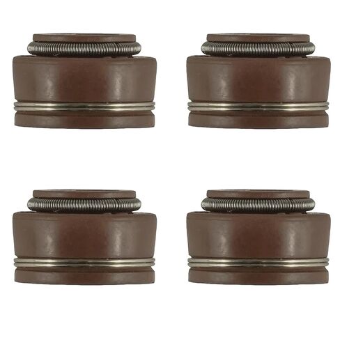 Caltric 4X Valve Stem Seal Compatible with Honda XR650L 1993-2009 2012-2021 in Saudi Arabia