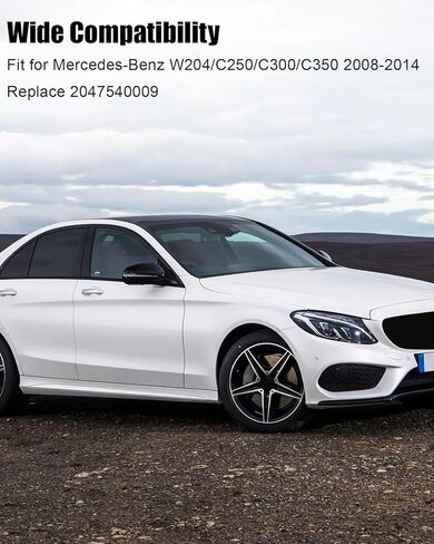 Fuel Tank Door Cap Fit for Mercedes-benz W204 C250 C300 C350 2008 2009 2010 2011 2012 2013 2014, Replace 2047540009, ABS in Kuwait