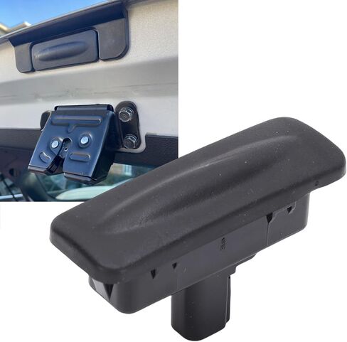Acouto Trunk Lid Lock Handle Button, Replacement Tailgate Handle Release Switch for GT 2013 2017, with Anti Impact ABS Plastic Protective Coating Plug and Play Installation in Saudi Arabia