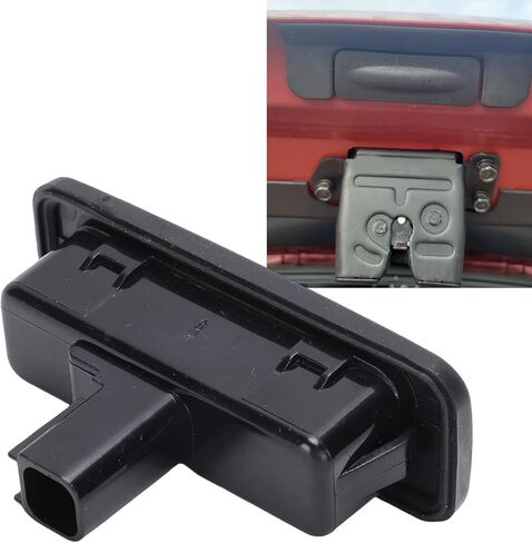 Acouto Trunk Lid Lock Handle Button, Replacement Tailgate Handle Release Switch for GT 2013 2017, with Anti Impact ABS Plastic Protective Coating Plug and Play Installation in Saudi Arabia