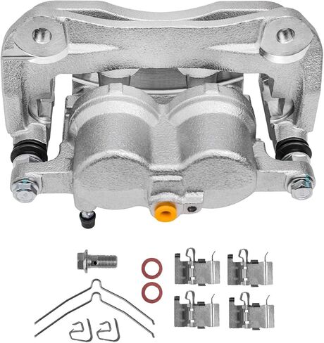 محور ديترويت - فرجار فرامل أمامي قطعتين لسيارة Toyota Highlander Lexus NX200t NX300 NX300h RX350 RX450h، استبدال فرجار قرص الفرامل in Saudi Arabia