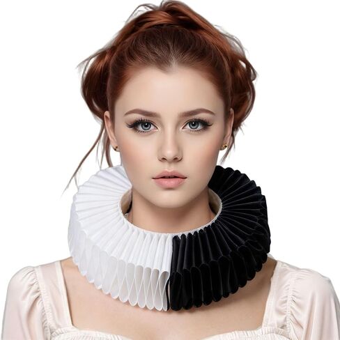 طوق إليزابيث روف، طوق رقبة فيكتوري قابل للفصل لزي عصر النهضة في العصور الوسطى in Kuwait