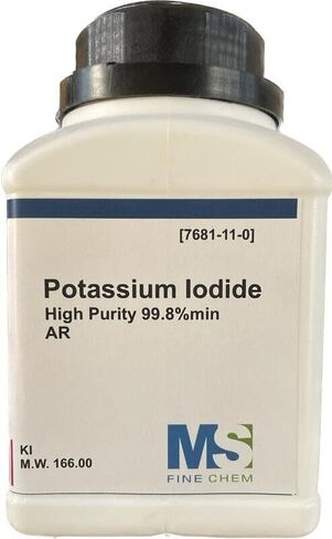 Potassium Iodide, High Purity Crystals/Powder 200 Grams (2x100 Grams) in Saudi Arabia