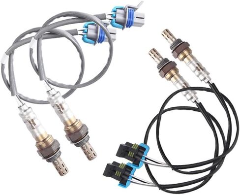 O2 Oxygen Sensor Upstream Downstream Compatible with Chevy Express Suburban Silverado 1500 2500 Tahoe, for GMC Envoy Savana Sierra Yukon XL, for Cadillac Escalade ESV 6.0L V8 Replace 234-4669 234-4407 in Saudi Arabia