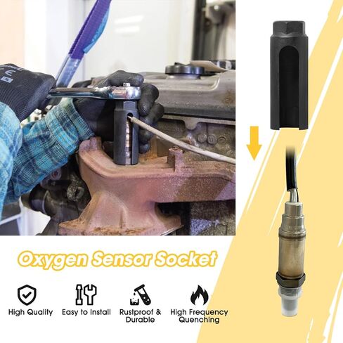 Oxygen Sensor with Socket Fit for 1996 1997 1998 Chevy Silverado Express Cheyenne WT C1500 K1500 GMC C1500 K1500 Sierra O2 Sensor Upstream Downstream Replacement 234-4012 234-4018 4pcs in Kuwait