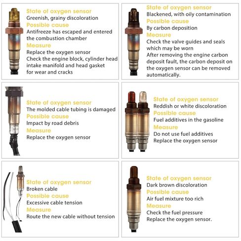 Oxygen Sensor with Socket Fit for 1996 1997 1998 Chevy Silverado Express Cheyenne WT C1500 K1500 GMC C1500 K1500 Sierra O2 Sensor Upstream Downstream Replacement 234-4012 234-4018 4pcs in Kuwait
